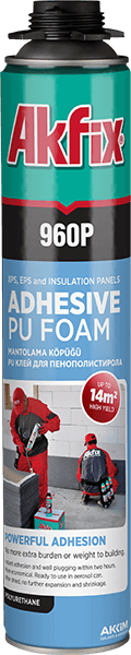 960P Mousse Adhesive PU Pistolable